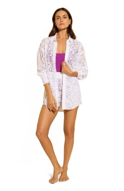 Stylest Aqualace Quick-dry Button Down Beach Shirt