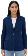 Stylest Casual Stretch Blazer Navy In Blue