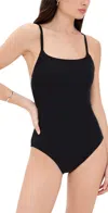 Stylest Dreamsculpt Swim Bodysuit Caviar In Caviar