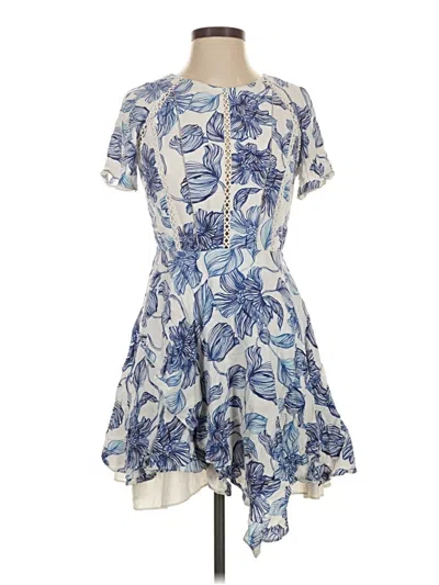 Pre-owned Stylestalker Casual Dress In Blue