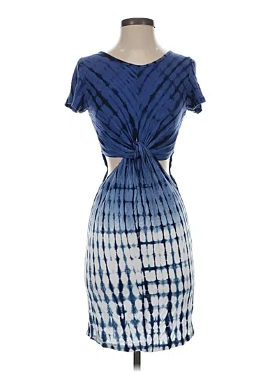 Pre-owned Stylestalker Casual Dress In Blue