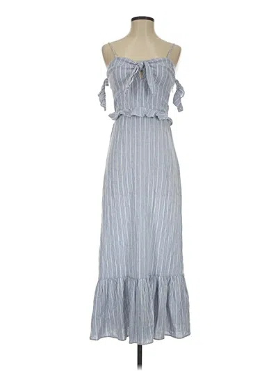 Pre-owned Stylestalker Casual Dress In Blue