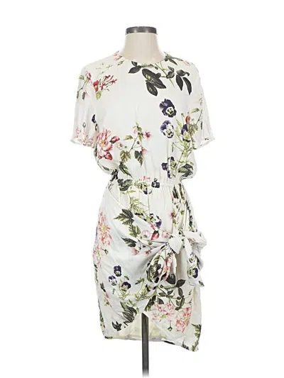 Pre-owned Stylestalker Casual Dress In White