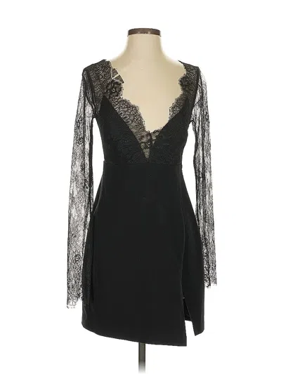 Pre-owned Stylestalker Cocktail Dress In Black