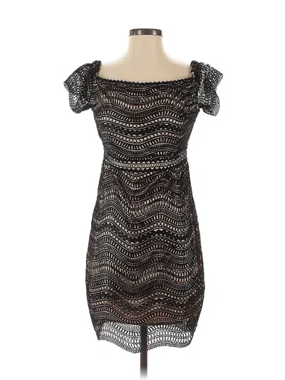 Pre-owned Stylestalker Cocktail Dress In Black