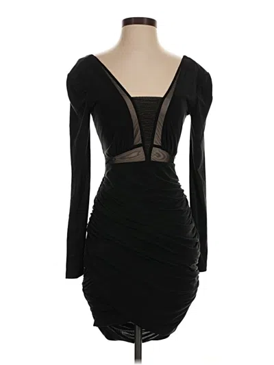 Pre-owned Stylestalker Cocktail Dress In Black