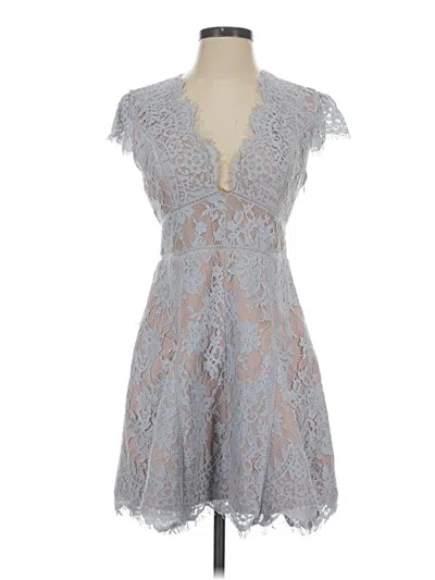 Pre-owned Stylestalker Cocktail Dress In Gray