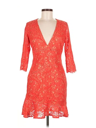 Pre-owned Stylestalker Cocktail Dress In Orange