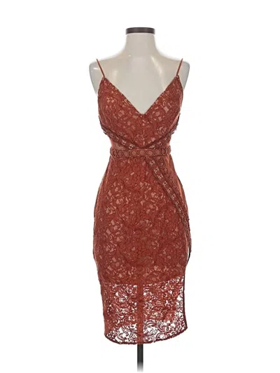 Pre-owned Stylestalker Cocktail Dress In Red