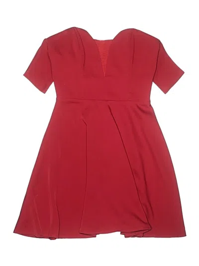 Pre-owned Stylestalker Cocktail Dress In Red