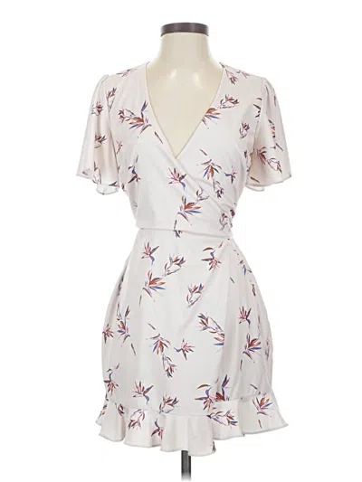 Pre-owned Stylestalker Cocktail Dress In White