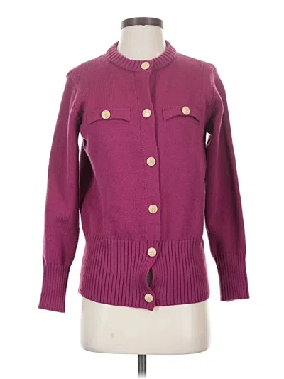 Pre-owned Stylewe Cardigan Sweater In Purple