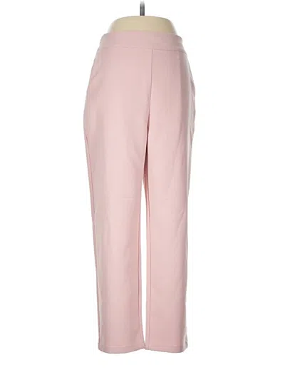 Pre-owned Stylewe Casual Pants In Pink