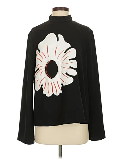 Pre-owned Stylewe Long Sleeve Blouse In Black