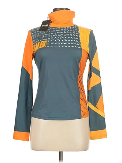 Pre-owned Stylewe Pullover Sweater In Teal