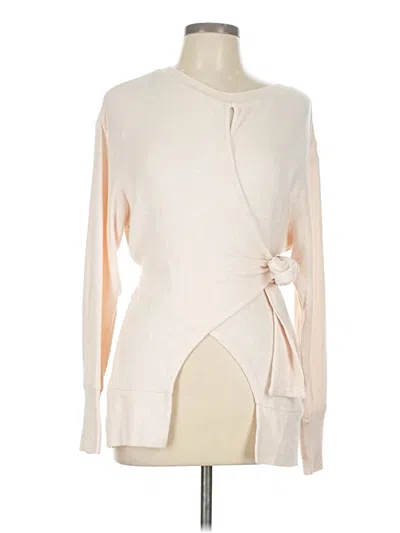 Pre-owned Stylewe Pullover Sweater In White