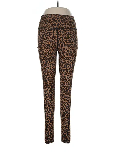 Pre-owned Styleword Leggings In Brown