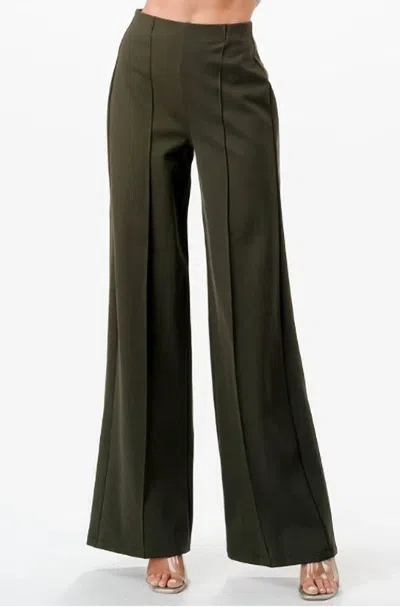 Stylive Women's Pintuck Pants In Black In Multi