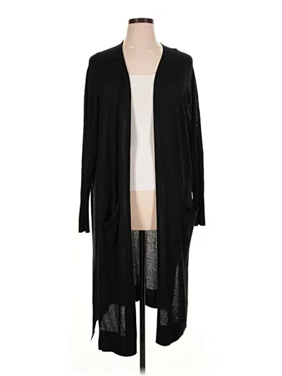 Pre-owned Stylus Cardigan Sweater In Black