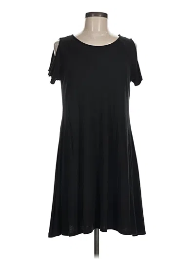 Pre-owned Stylus Casual Dress In Black