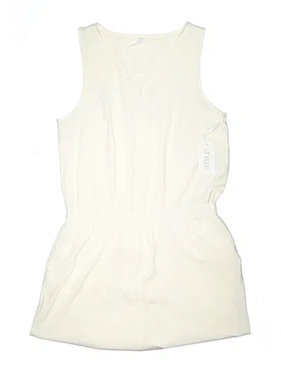 Stylus Casual Dress In Ivory