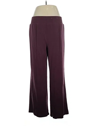 Pre-owned Stylus Casual Pants In Burgundy