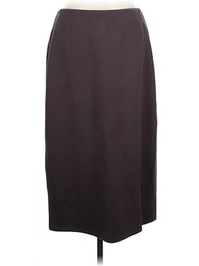 Pre-owned Stylus Casual Skirt In Brown