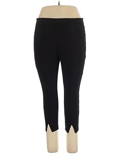 Pre-owned Stylus Leggings In Black
