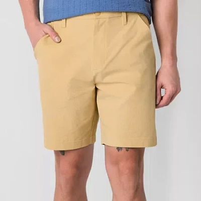 Stylus Mens 8" Chino Short In Brown