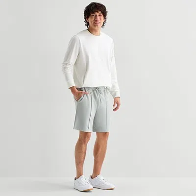 Stylus Mens 8" Drawstring Waist Pull-on Short In Green