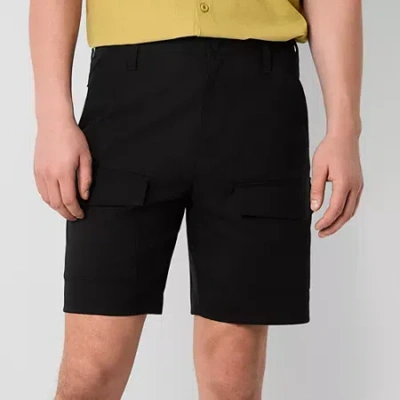 Stylus Mens 9" Cargo Short In Black