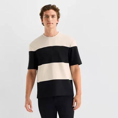 Stylus Mens Crew Neck Short Sleeve T-shirt In Multi