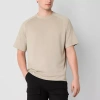 Stylus Mens Crew Neck Short Sleeve T-shirt In Brown