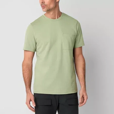 Stylus Mens Crew Neck Short Sleeve T-shirt In Green