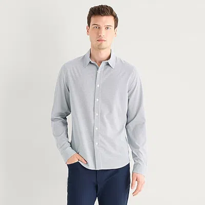 Stylus Mens Long Sleeve Regular Fit Button-down Shirt In Black
