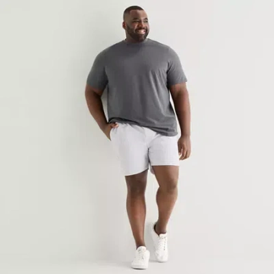 Stylus Mens Mid Rise Big And Tall Drawstring Waist Pull-on Short In Multi