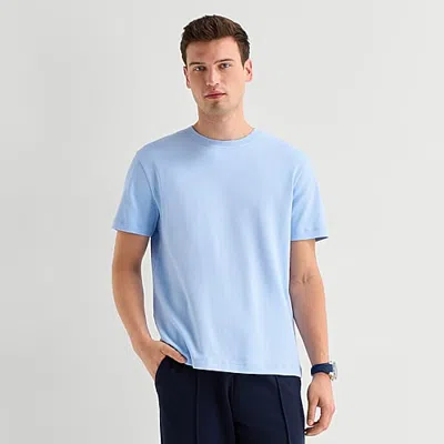 Stylus Mens Round Neck Short Sleeve T-shirt In Blue