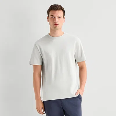 Stylus Mens Round Neck Short Sleeve T-shirt In Green