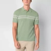 Stylus Mens Short Sleeve Pullover Sweater In Green