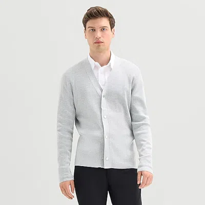 Stylus Mens V Neck Long Sleeve Button Cardigan In Gold