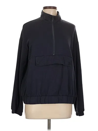 Pre-owned Stylus Pullover Sweater In Black