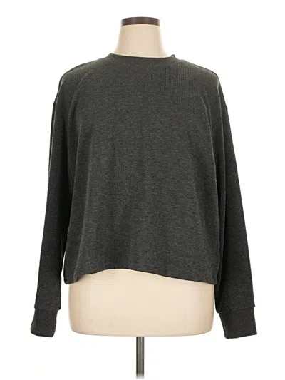 Pre-owned Stylus Pullover Sweater In Gray
