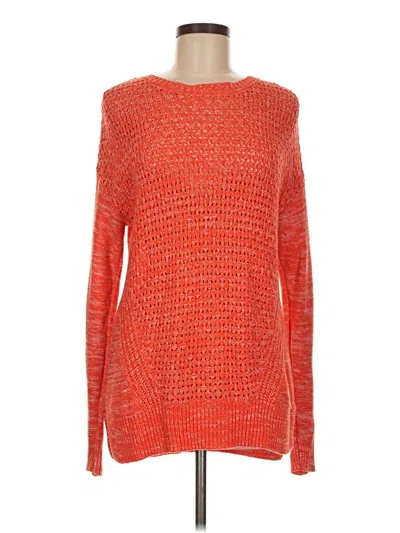 Pre-owned Stylus Pullover Sweater In Orange
