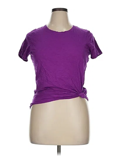 Pre-owned Stylus Short Sleeve T-shirt In Purple