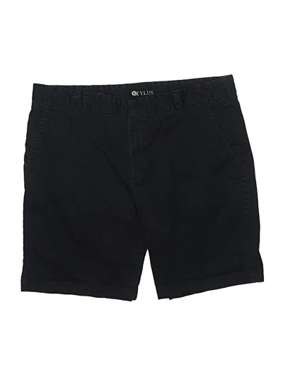 Pre-owned Stylus Shorts In Black