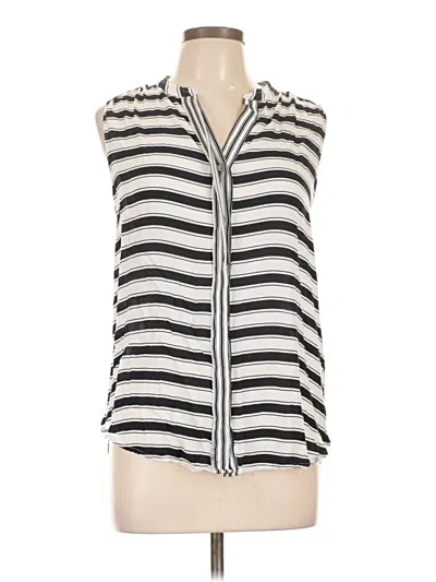 Pre-owned Stylus Sleeveless Blouse In Ivory