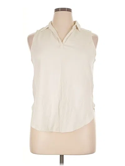 Pre-owned Stylus Sleeveless T-shirt In Ivory