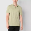 Stylus Super Soft Essential Mens Regular Fit Short Sleeve Polo Shirt In Green