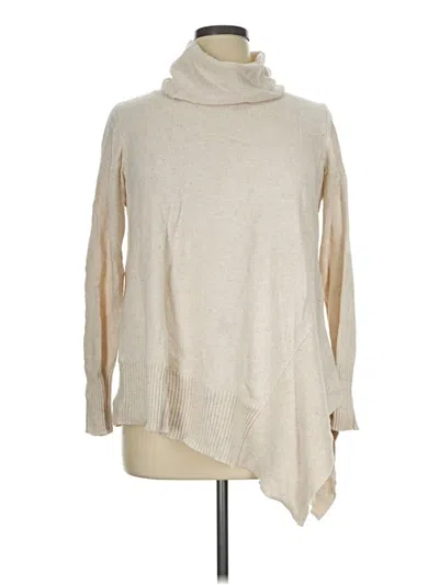 Pre-owned Stylus Turtleneck Sweater In Tan
