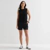 Stylus Womens High Rise Pull-on Short In Black